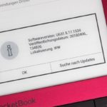 Firmware bringt signifikante Neuerung auf PocketBook Touch HD 1 + 2 Firmware bringt signifikante Neuerung auf PocketBook Touch HD 1 + 2