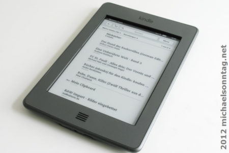 Testbericht: Kindle Touch