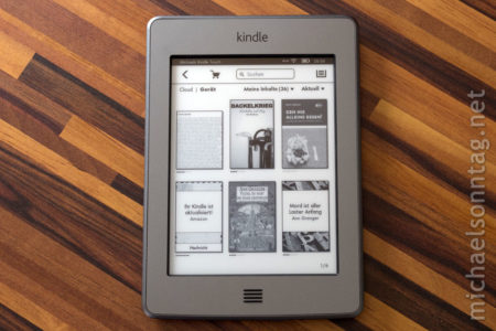 Firmwareupdate 5.3.2 für Kindle Touch – die Neuerungen in Text und Bild