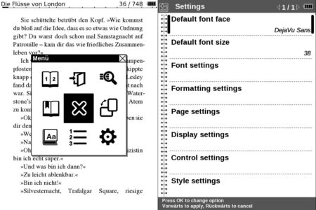 Neue Version des Cool Reader 3 für eReader von PocketBook