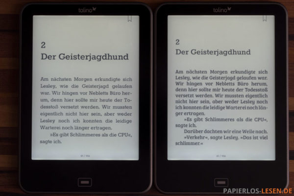 links: Rokkitt - rechts: BreeSerif