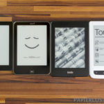 Vergleich: Kobo Aura mit Tolino Vision, Kindle Paperwhite und PocketBook Touch Lux 2