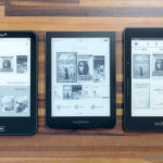 Tolino Vision 2, PocketBook Sense und Kindle Voyage im Vergleich