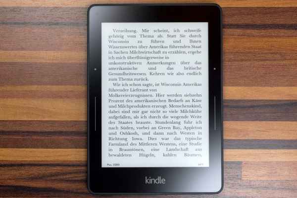 Datenblatt Amazon Kindle Voyage 14 Papierlos Lesen