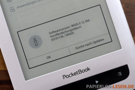 Firmware 5.12 für PocketBook Touch Lux 2 und 3 erhältlich