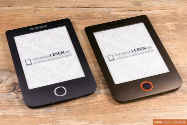 links: PocketBook Basic 3; rechts: PocketBook Basic Lux
