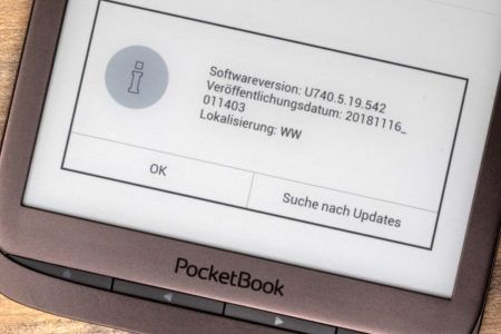 PocketBook Inkpad 3: Neue Firmware bringt Audiobookplayer, schnelleren Browser u.v.m.