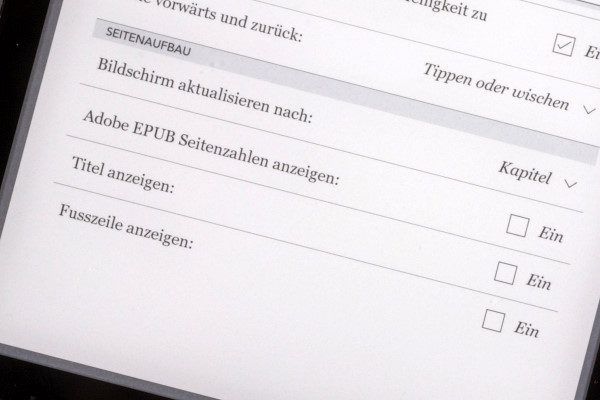 Firmware 4.12.12111: Kopf- und Fußzeile lassen sich nun getrennt ein- und ausblenden