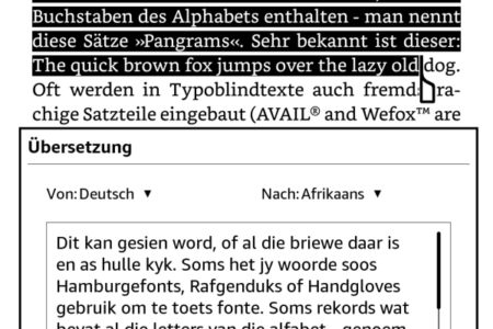 Kindle: Firmware 5.11.1 bringt weitere Sprachen