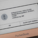 PocketBook Touch Lux 2 + 3: Update behebt Fehler des Megaupdates