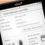 Tolino: Firmwareupdate 12.2 mit vielen Neuerungen – 7. Update