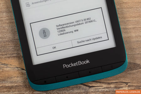 Firmware 5.20 nun auch für den PocketBook Touch Lux 4