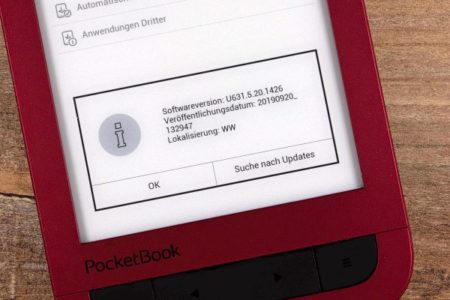 Firmwareupdate 5.20 nun auch für PocketBook Touch HD 1 & 2