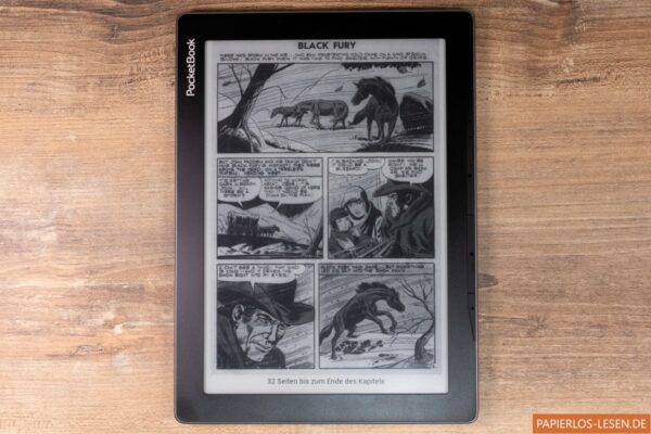 PocketBook Inkpad Lite: Comicseite